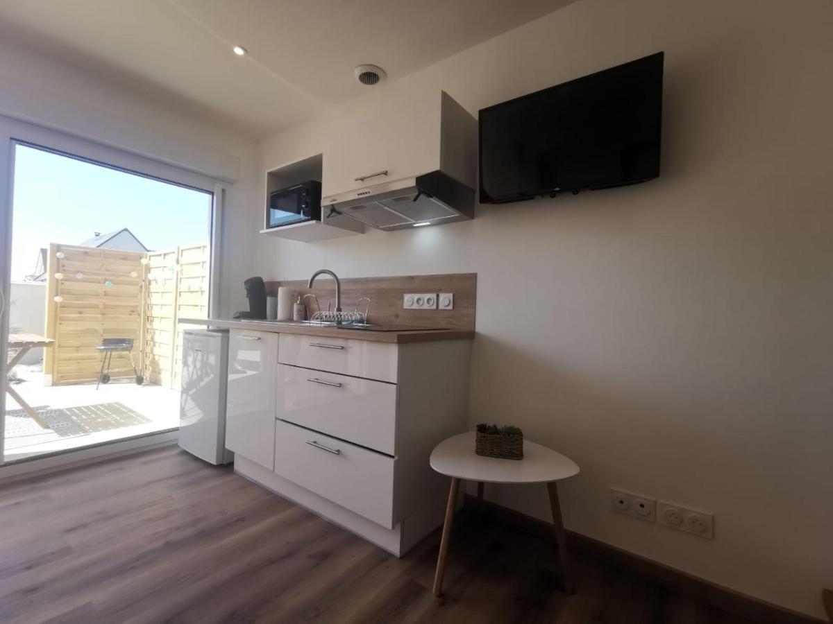 Appartement dans maison neuve cosy avec terrasse 5 mn de Bayeux et 10 mn plage du débarquement Sommervieu Exterior foto