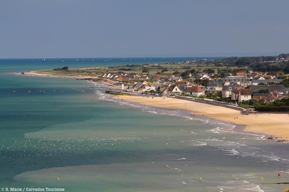 Appartement dans maison neuve cosy avec terrasse 5 mn de Bayeux et 10 mn plage du débarquement Sommervieu Exterior foto