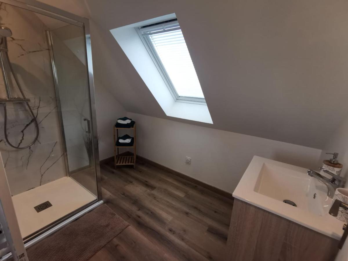 Appartement dans maison neuve cosy avec terrasse 5 mn de Bayeux et 10 mn plage du débarquement Sommervieu Exterior foto